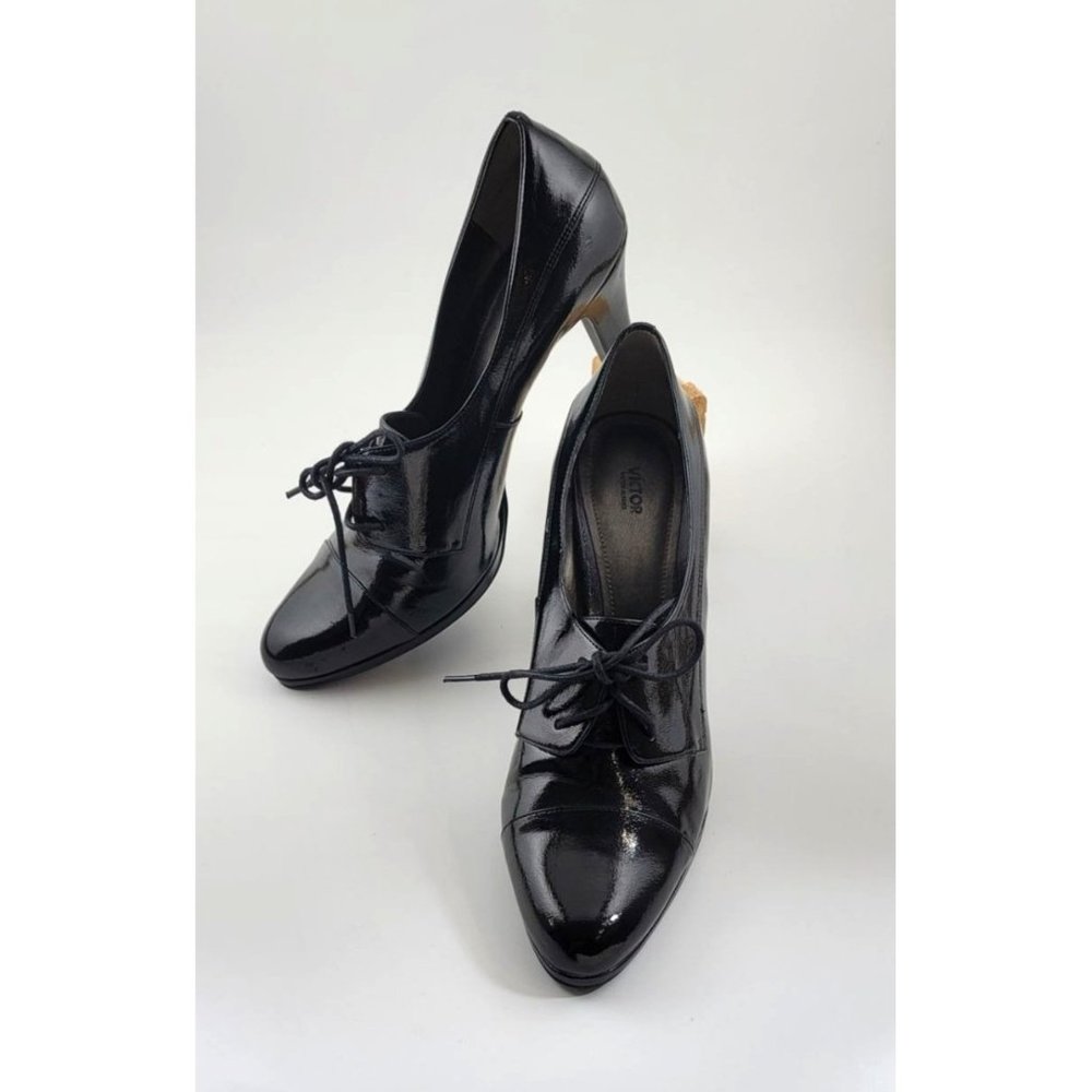 Victor Alfaro Victorian Alistair heeled boots lace-up women 11M